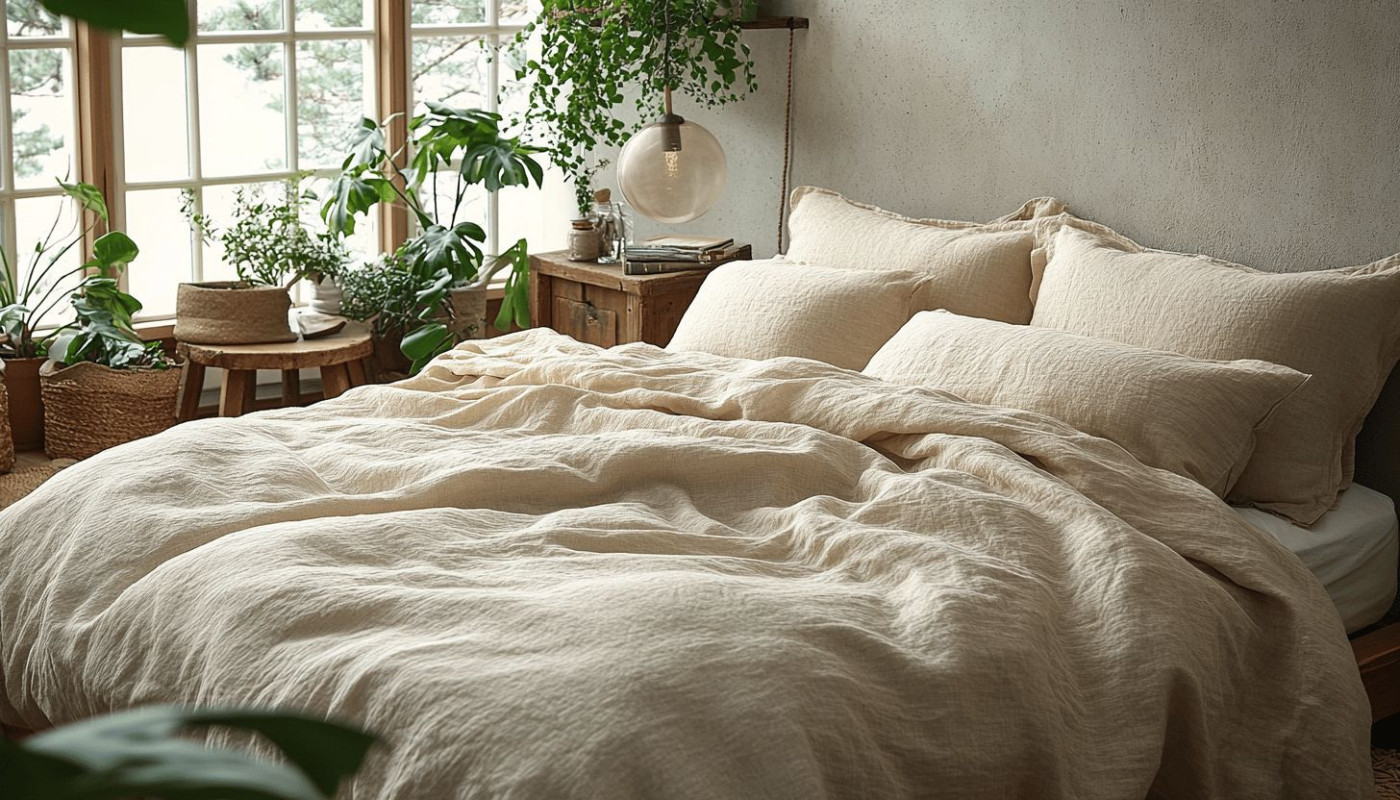 Découvrez le confort du lin lavé pour une nuit de sommeil parfaite